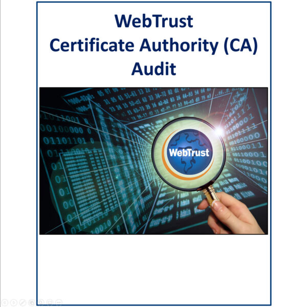 WebTrust Certificate Authority Audit