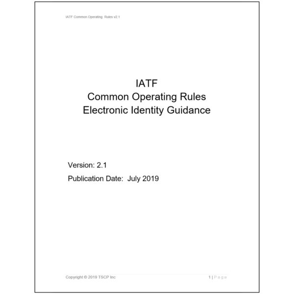 IATF Common Operating Rules